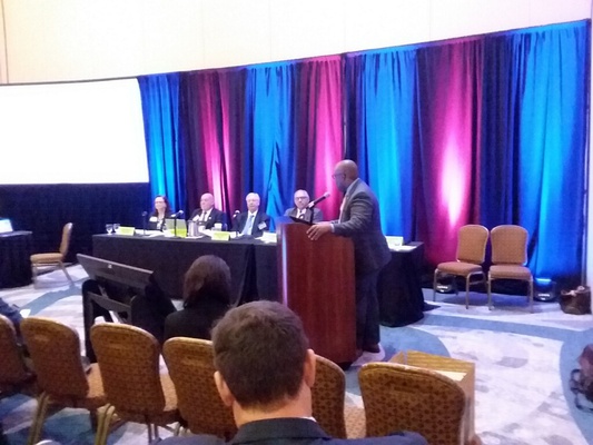 Paul Wright speaking on the Florida Bar Associations Media Committee panel regarding Fake News, the First Amendment and Defamation: The Power of the Pen