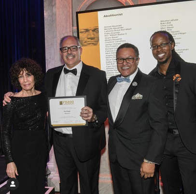 In February 2019, HRDC’s Executive Director Paul Wright received the prestigious Frederick Douglass 200 award for his prisoners rights and anti-censorship advocacy work.