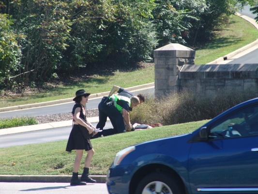 Protesters Arrested at CCA's Corporate Office on Sept. 9, 2016